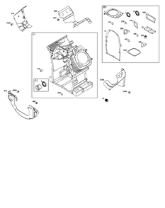 Part Location Diagram of 84004616 Briggs and Stratton CYLINDER ASSEMBLY